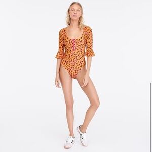 J. Crew Rash Guard / Swim one piece bathing suit